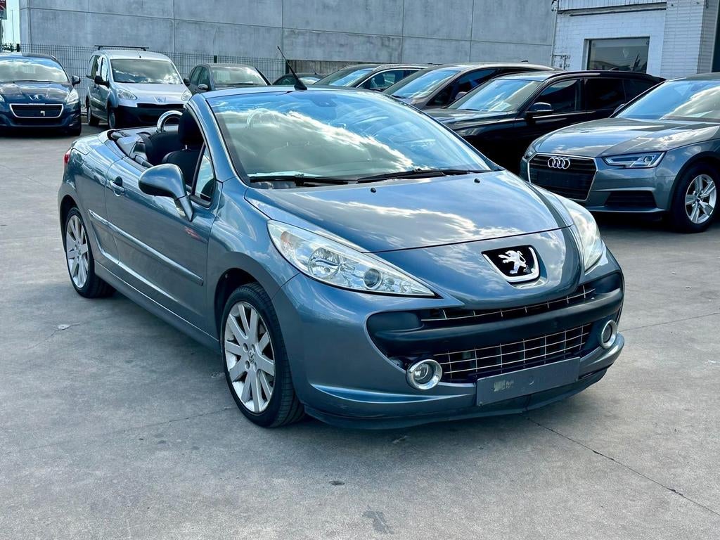 Peugeot 207cc benzine, Voorwielaandrijving, Parkeersensor, Cabriolet, Blauw