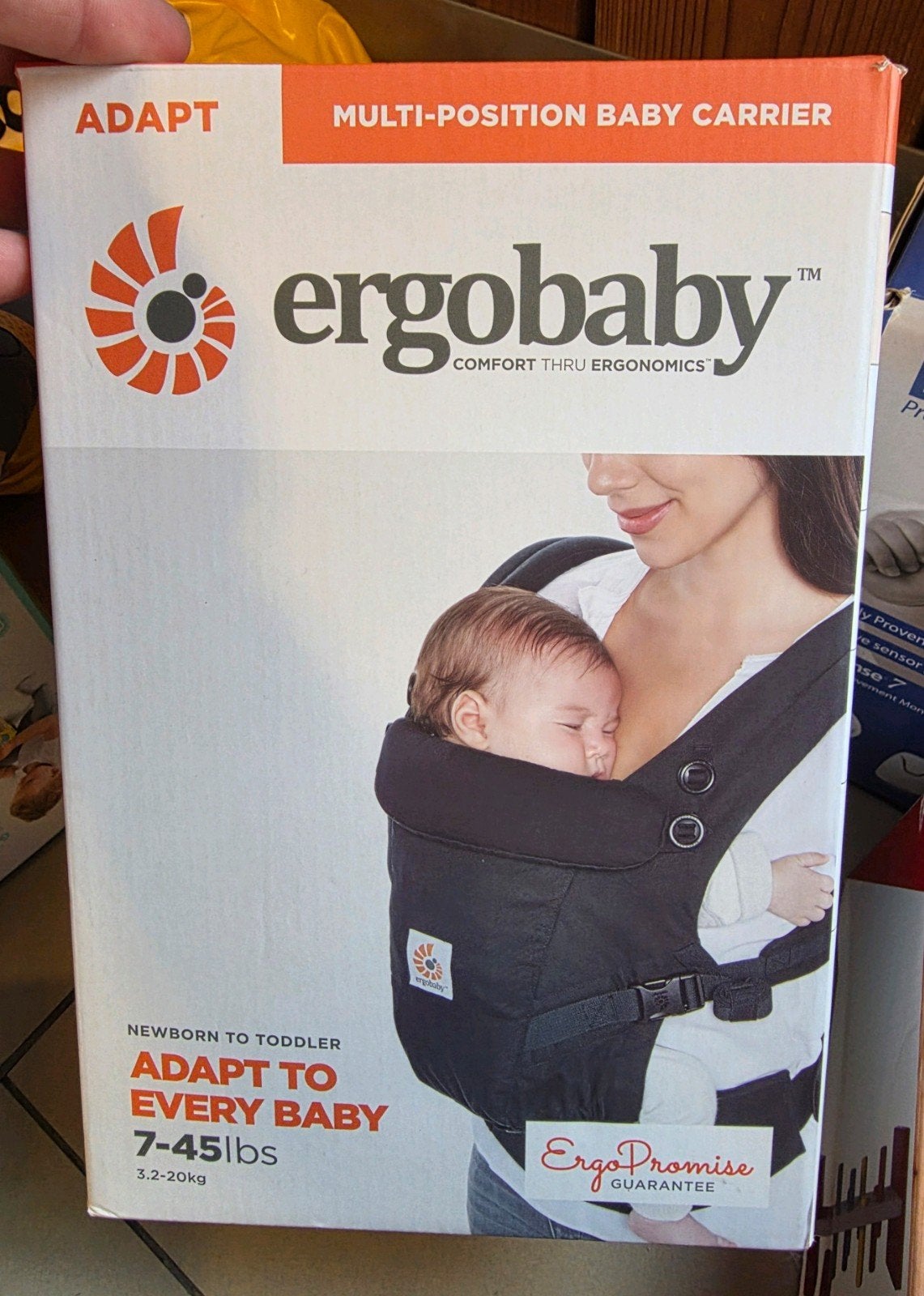 Ergobaby Adapt, Enfants & Bébés, Autres marques, Porte-bébé, Enlèvement ou Envoi, Comme neuf