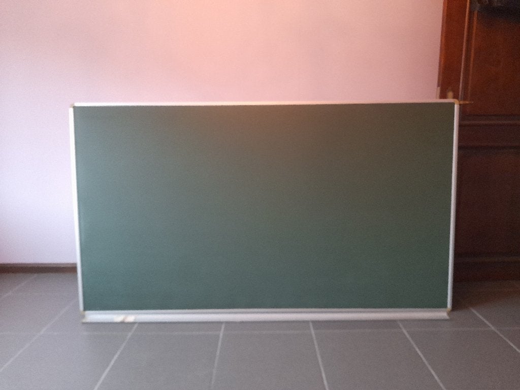 professioneel schoolbord - krijtbord, Ophalen, Zo goed als nieuw, Krijtbord