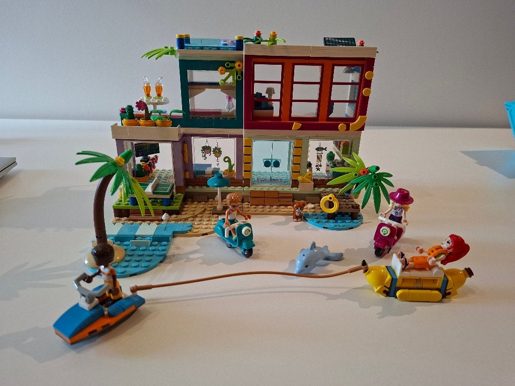 lego friends Vakantie strandhuis (41709), Ophalen, Lego, Compleet, Friends
