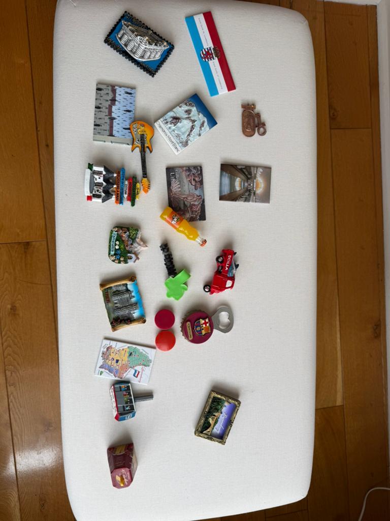Collection 21 aimants, Huis en Inrichting, Woonaccessoires | Memoborden, Ophalen, Zo goed als nieuw