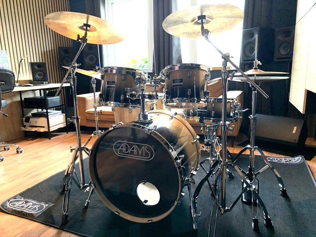 Set complet Batterie Acoustique ADAMS 5000 Neuve, Muziek en Instrumenten, Drumstellen en Slagwerk, Ophalen, Nieuw, Overige merken
