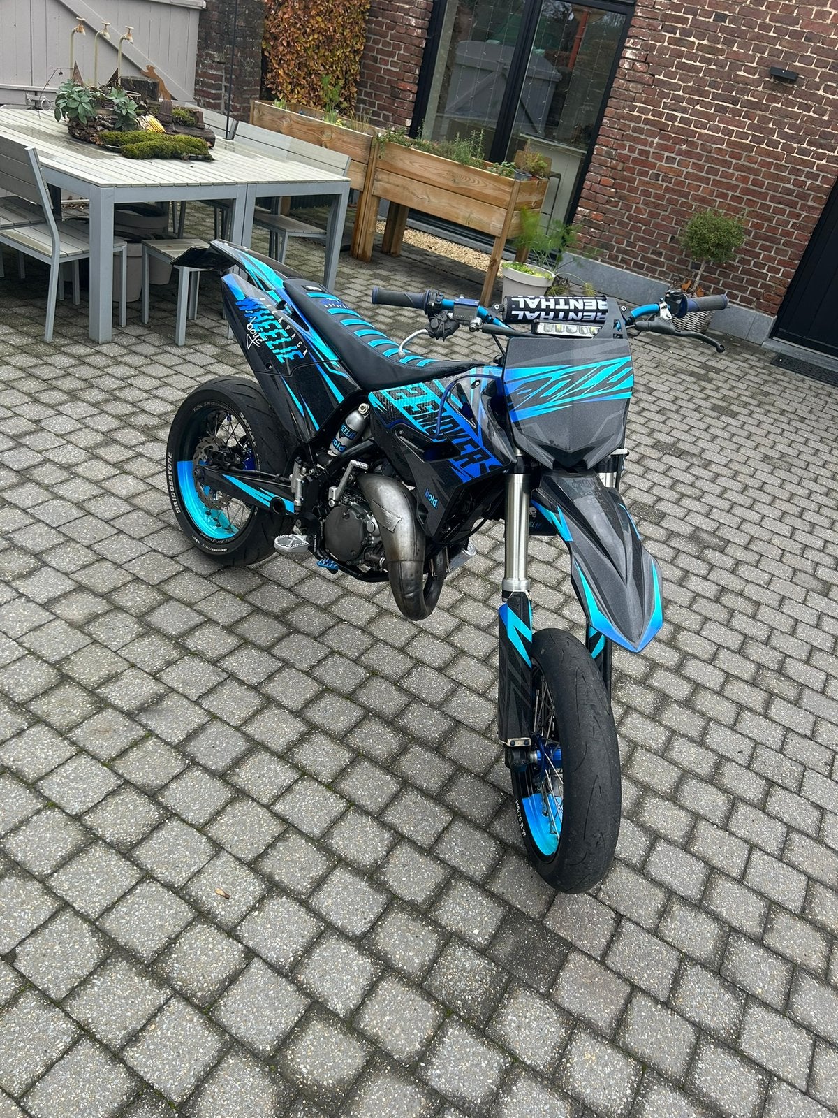 Yamaha yz125 supermoto a1, Motoren, LED Verlichting, Occasion, Bedrijf, 125 cc