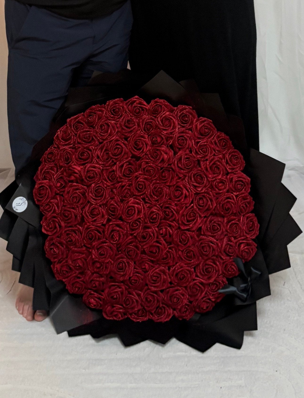 Bouquet de 101 roses éternel, Enlèvement ou Envoi, Comme neuf