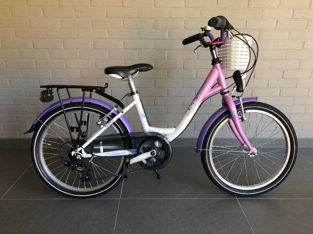 Meisjesfiets BNB Bike 20 inch zeer goede staat, Ophalen, Velgrem, Versnellingen, Zo goed als nieuw