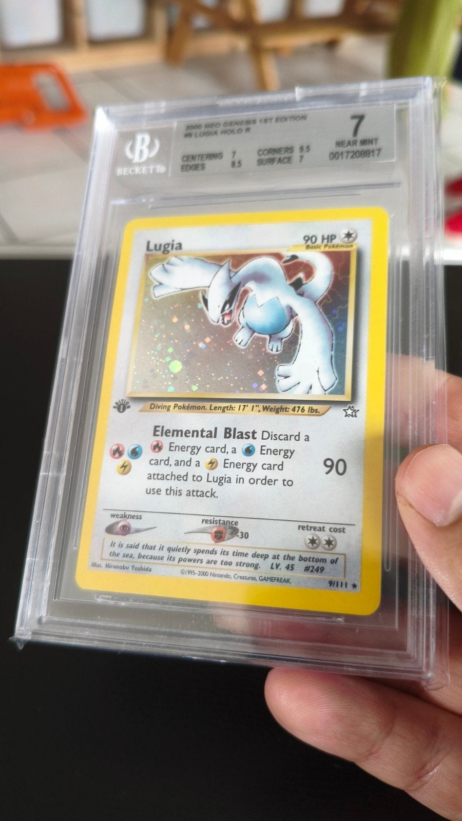 Neo Genesis Lugia 1st ed. + aquapolis Lugia, Ophalen