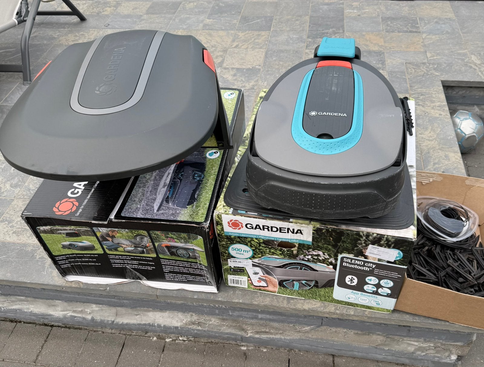 Gardena robotmaaier, Ophalen, Gebruikt, 20 tot 25 cm