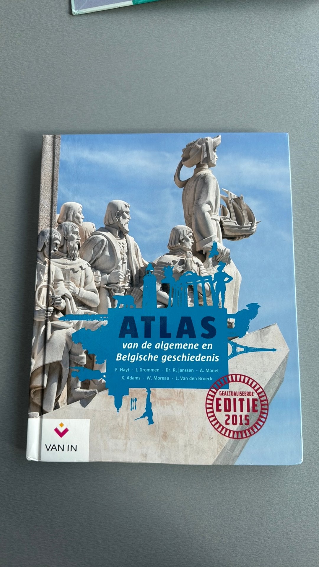 Atlas van de algemene en Belgische geschiedenis ed 2015, Boeken, Ophalen, Zo goed als nieuw, Geschiedenis