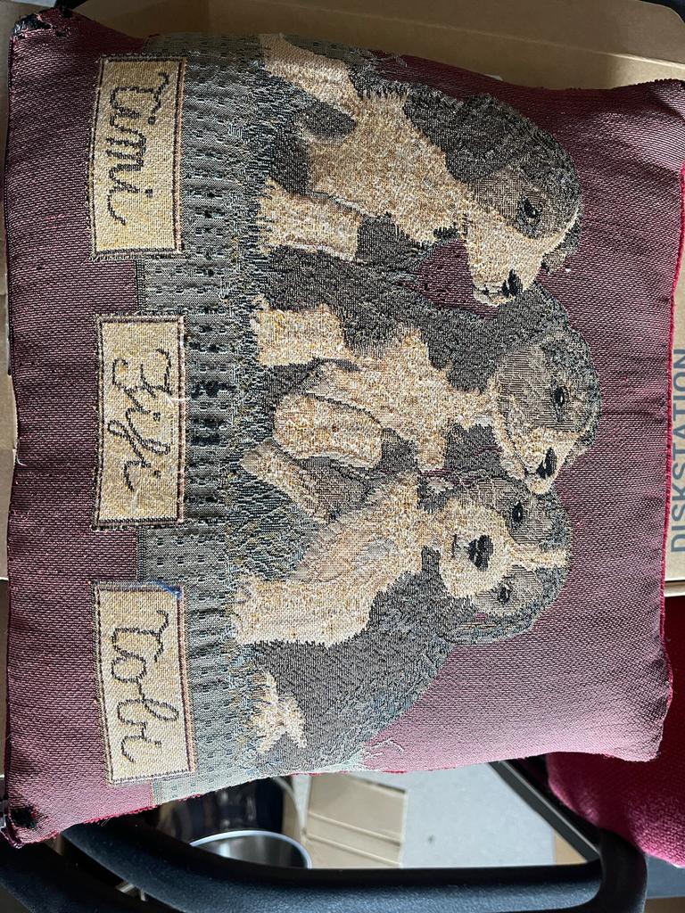 Vintage kussentje, Huis en Inrichting, Woonaccessoires | Kussens, Ophalen