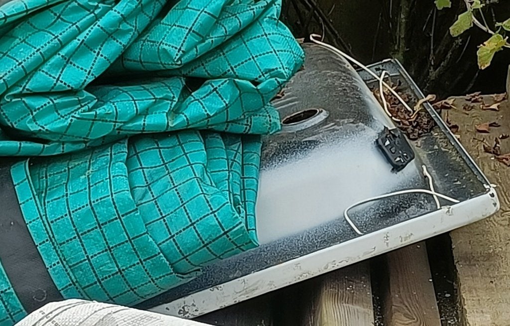 Lavabo's, Doe-het-zelf en Bouw, Ophalen, Gebruikt