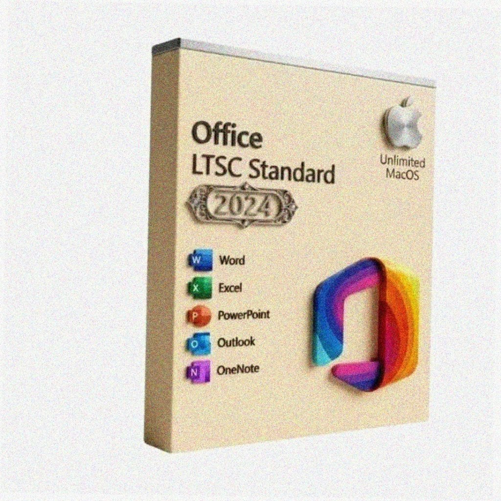 OFFICE LTSC STANDARD 2024 FOR MACOS LIFETIME, Informatique & Logiciels, Logiciel d'Éducation & Cours, Envoi, Neuf, MacOS