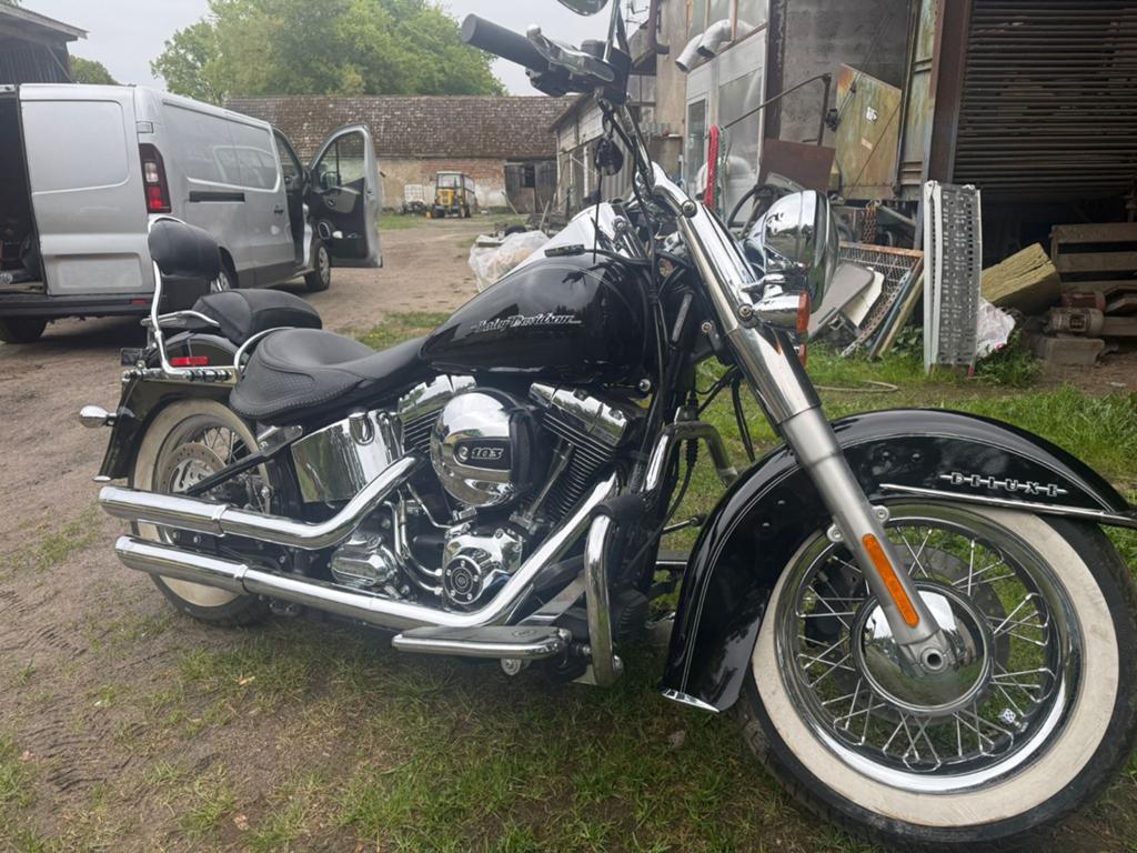 Harley-Davidson softail deluxe 2016, Ophalen
