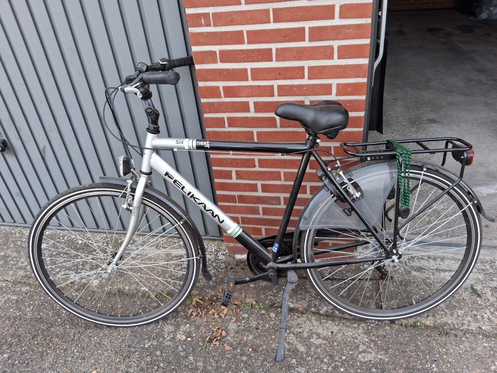 Heren fiets, Ophalen
