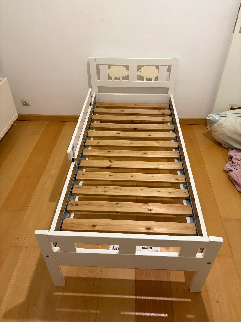 Peuterbedje, Ophalen, Gebruikt, 70 tot 85 cm, 140 tot 160 cm