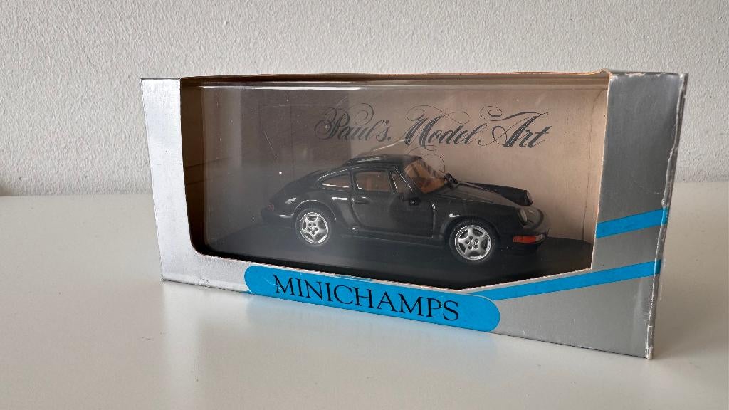Rare Vintage _ Porsche 964 Carrera _ 1/43, Enlèvement ou Envoi, Comme neuf, Voiture, MiniChamps