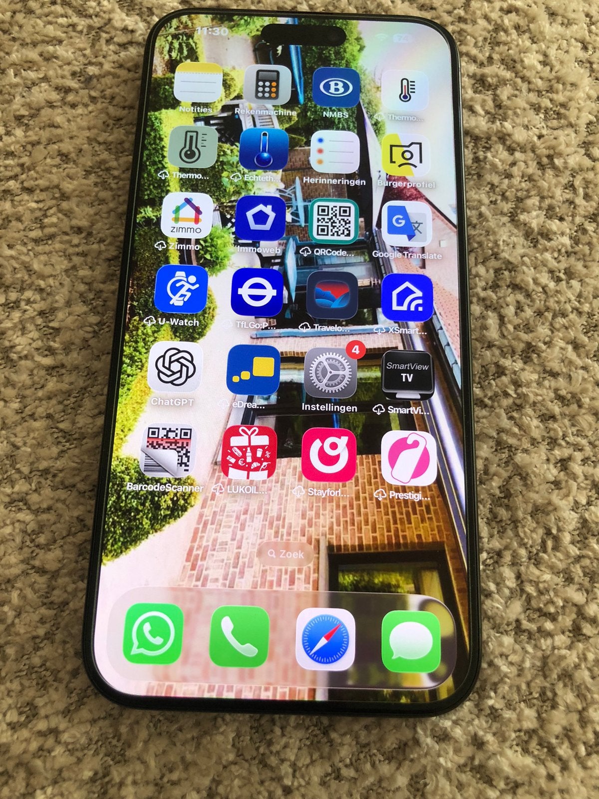 IPhone 15 Pro Max 256 GB zwart, IPhone 15, Zwart, Zo goed als nieuw, Ophalen