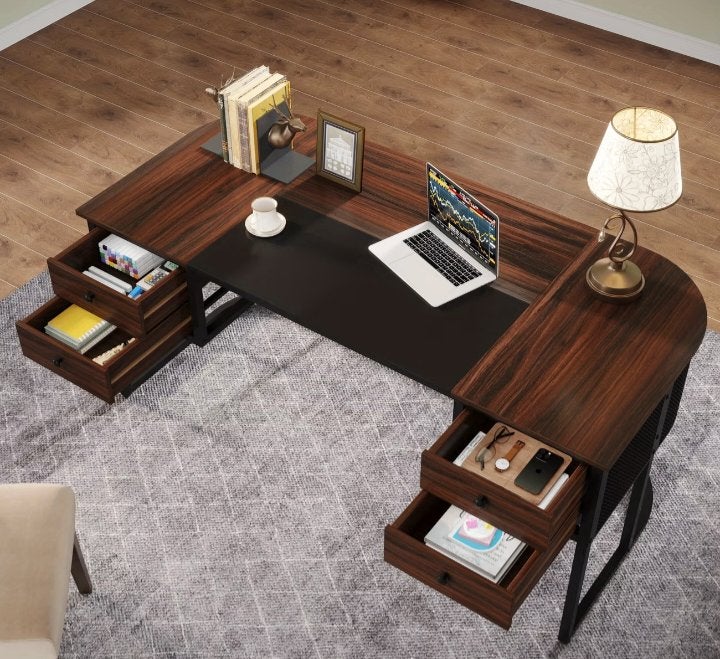 BUREAU - OFFRE DE PRIX ACCEPTEE, Maison & Meubles, Bureaux, Neuf, Bureau d'écolier, Antique, Bois, Brun, Démontable, Espace de rangement