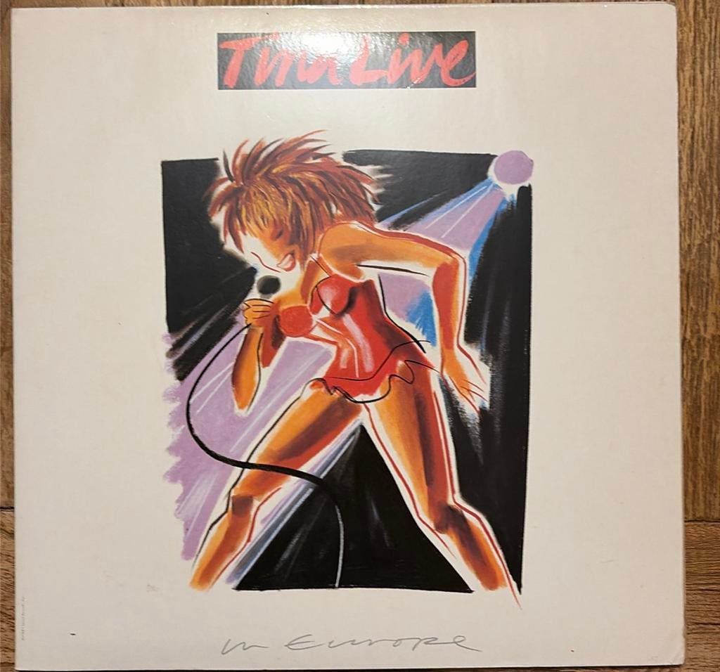 Tina turner - tina live in europe, Ophalen of Verzenden, Gebruikt