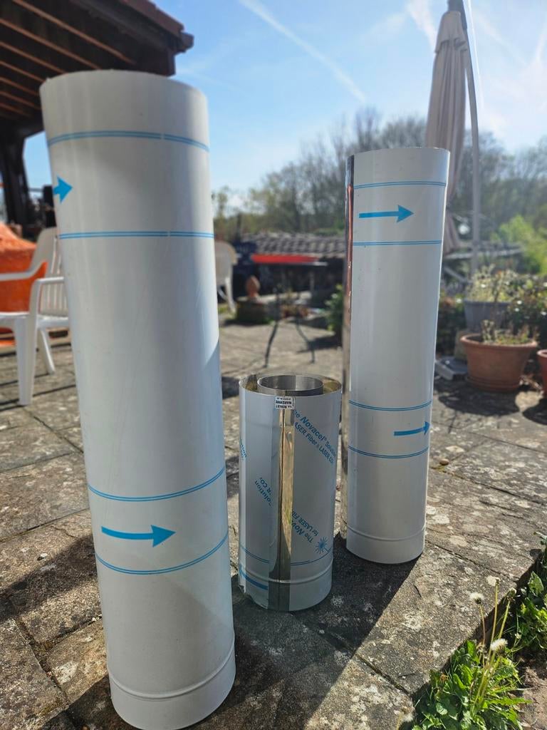 Tubage inox double paroi, Enlèvement, Neuf, Extracteur
