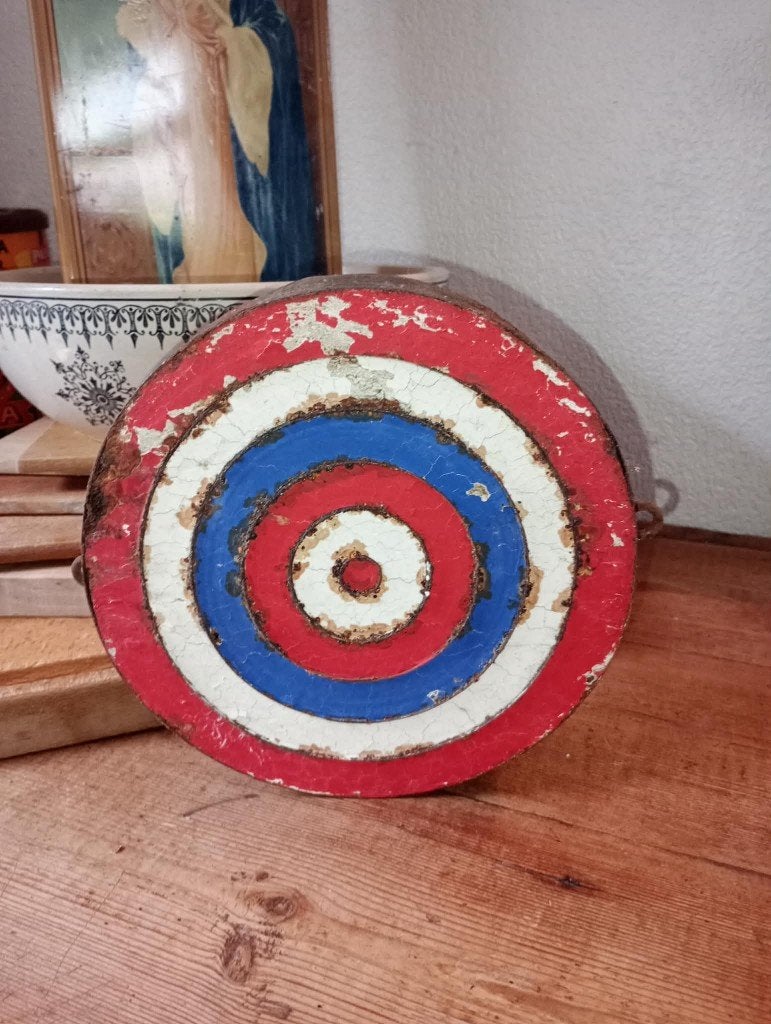 Ancienne cible à jeu de fléchettes estaminet, Enlèvement ou Envoi, Utilisé, Autre