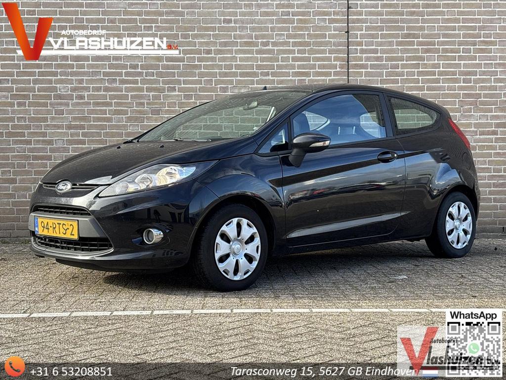 Ford Fiesta 1.6 TDCi ECOnetic Trend | Climate | Cruise | PDC, Auto's, Ford, Zwart, Zwart, Bedrijf, Fiësta