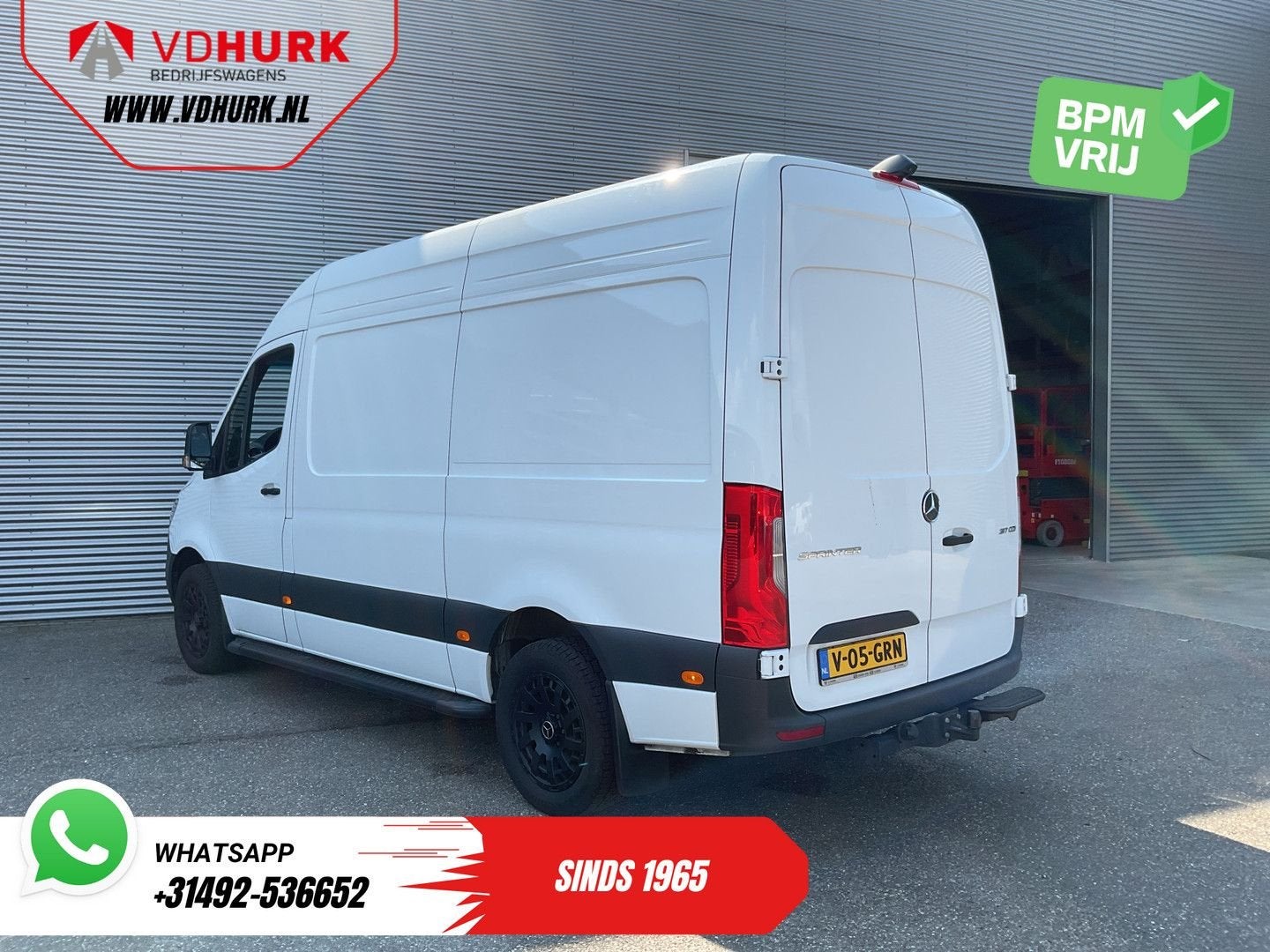 Mercedes-Benz Sprinter 317 CDI Aut. L2H2 3.5t Trekverm./ LED, Achat, Entreprise, Carnet d'entretien, Mercedes-Benz