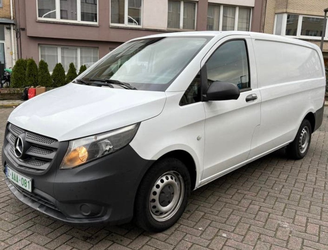 Mercedes Vito 111. Lichtenvracht. 2015!, Zwart, 4 cilinders, 1600 cc, Wit