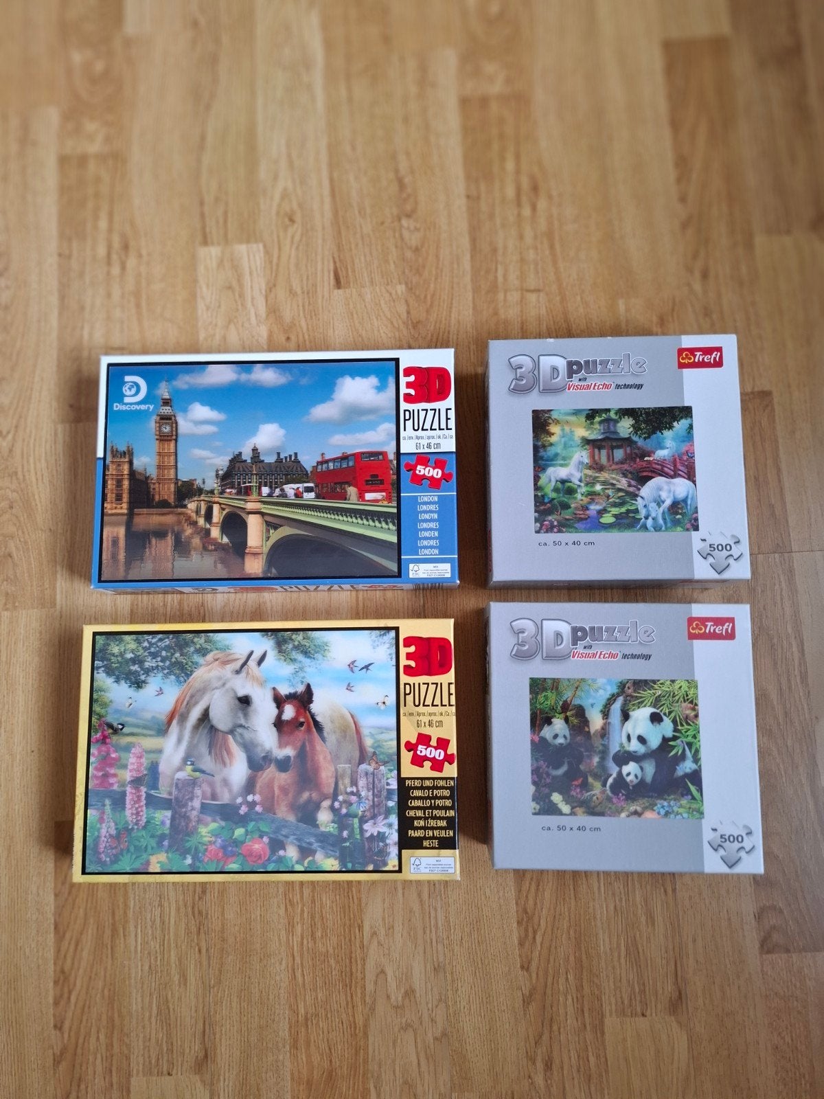 3D puzzels, Ophalen, 500 t/m 1500 stukjes, Zo goed als nieuw, Legpuzzel