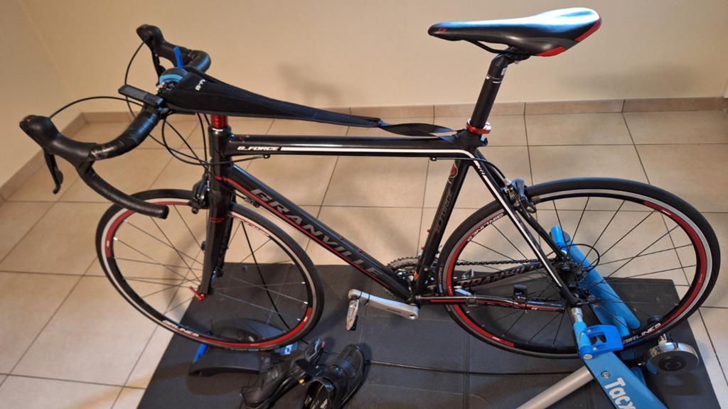 granville G-force 30 racefiets + Tacx rollen.. nieuwstaat!, Autres marques, Comme neuf, Enlèvement, Hommes
