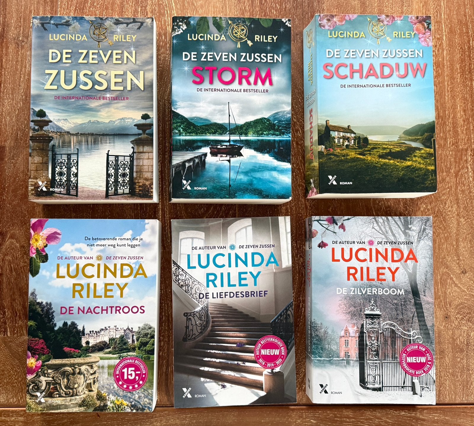 Lucinda Riley boekenpakket (hardcover) | De Zeven Zussen +……, Boeken, Ophalen of Verzenden, Zo goed als nieuw