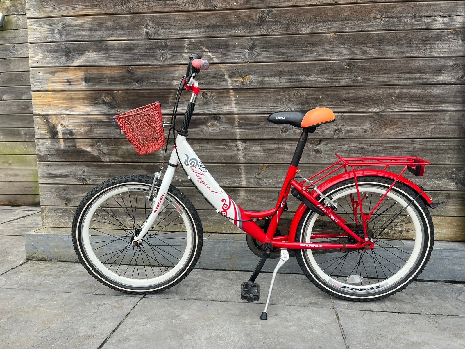 Popal Angel kinderfiets 22 inch – in mooie staat, Fietsen en Brommers, Fietsen | Meisjes, Zo goed als nieuw, 22 inch, Ophalen
