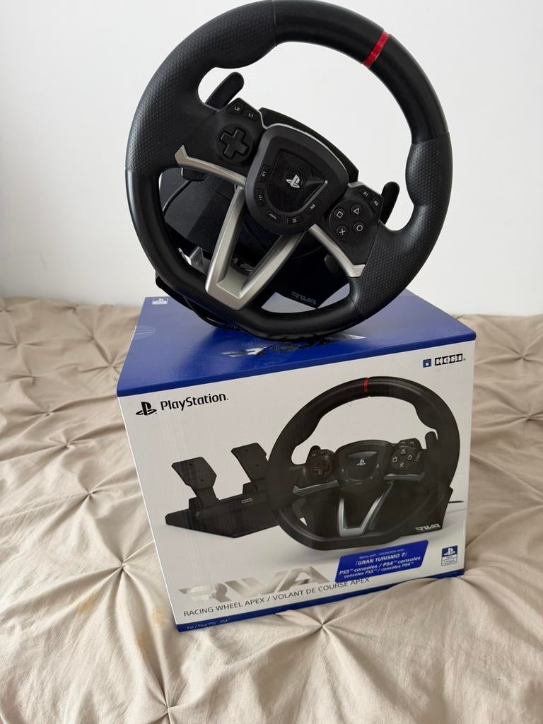 Racing wheel apex, Games en Spelcomputers, Ophalen, Zo goed als nieuw