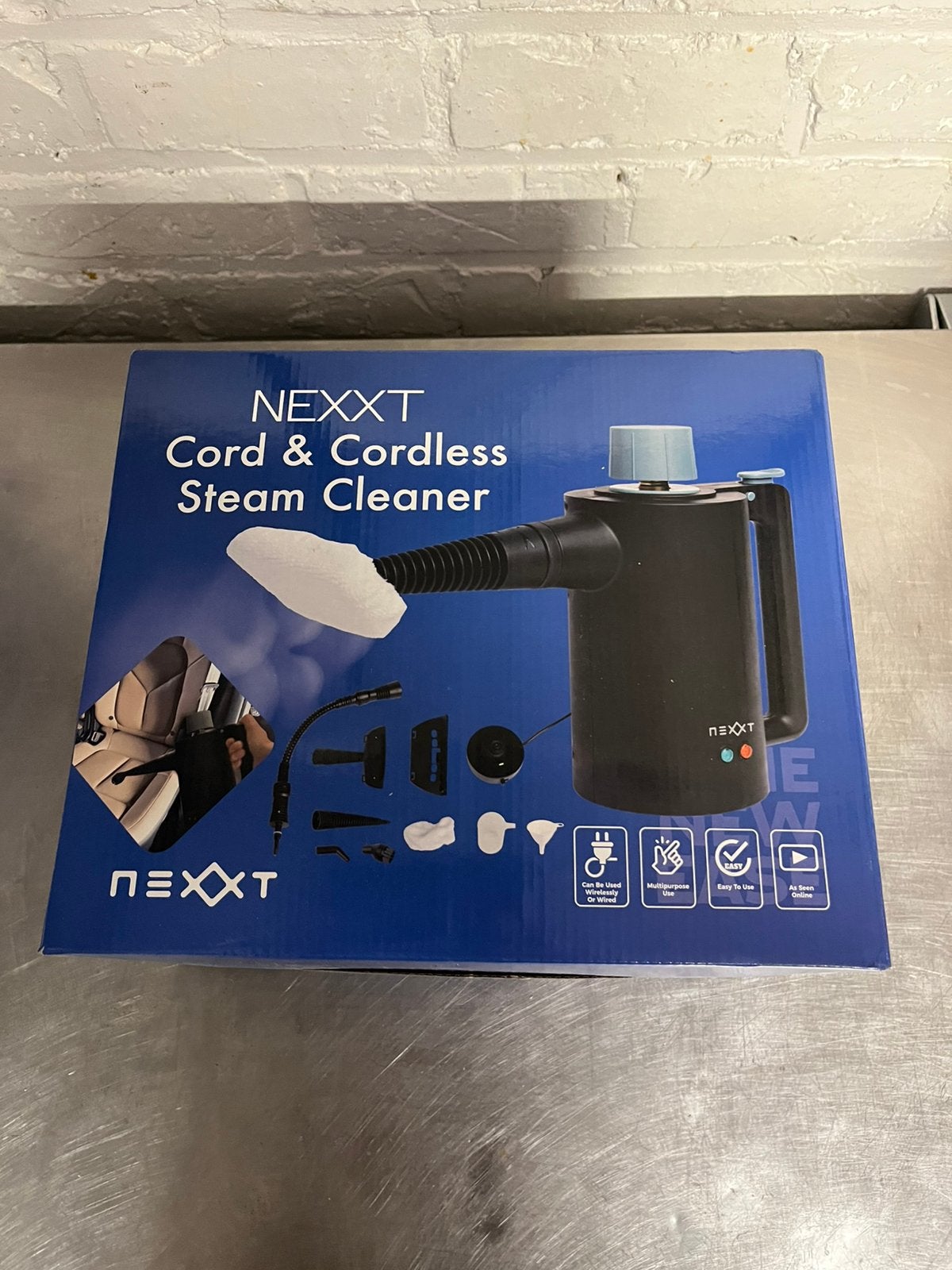 Nouveau nettoyeur à vapeur sans fil, Maison & Meubles, Enlèvement
