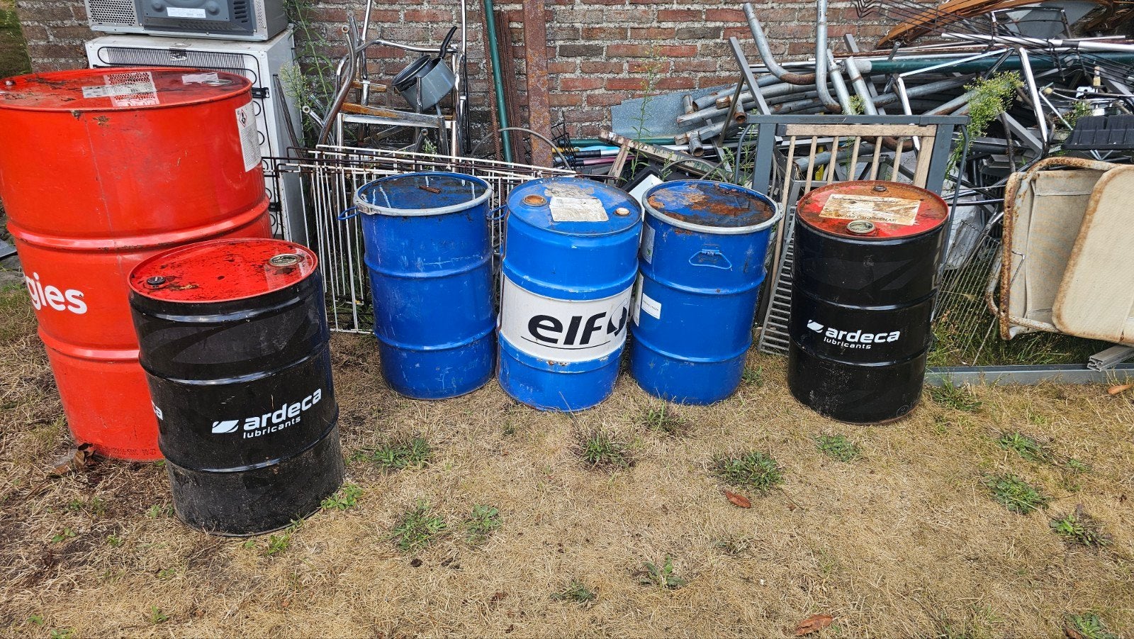 barils de pétrole, Enlèvement