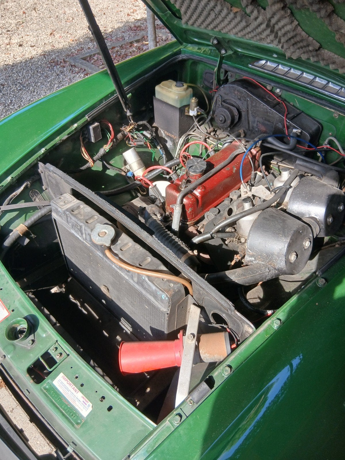 MG B Tourer Bouwjaar 1976 Groen, foto 10