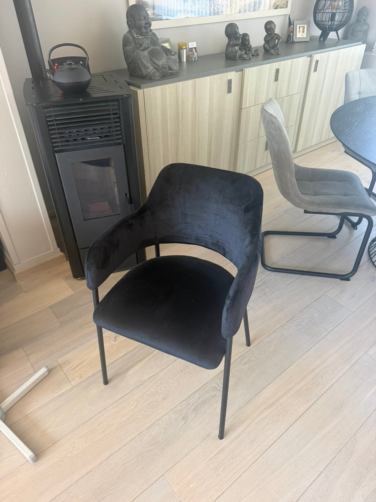 Eetkamer stoelen 6x, Ophalen, Zo goed als nieuw