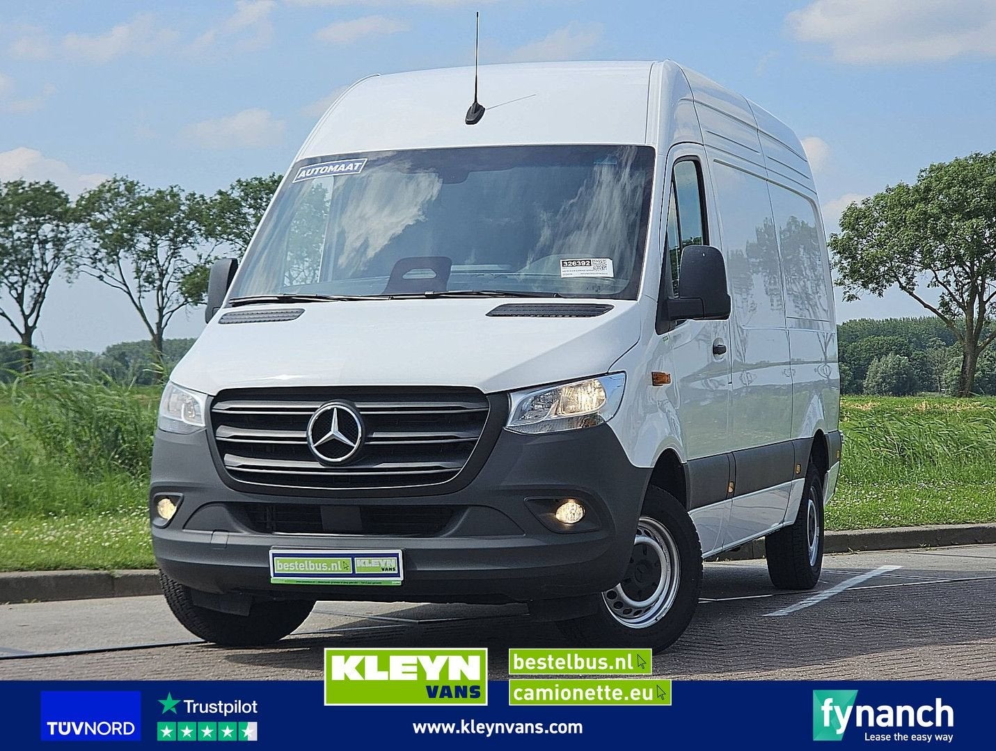 Mercedes-Benz SPRINTER 317 L2H2 Mbux RWD Euro6!, Auto's, Bestelwagens en Lichte vracht, Automaat, Wit, Mercedes-Benz, Bedrijf