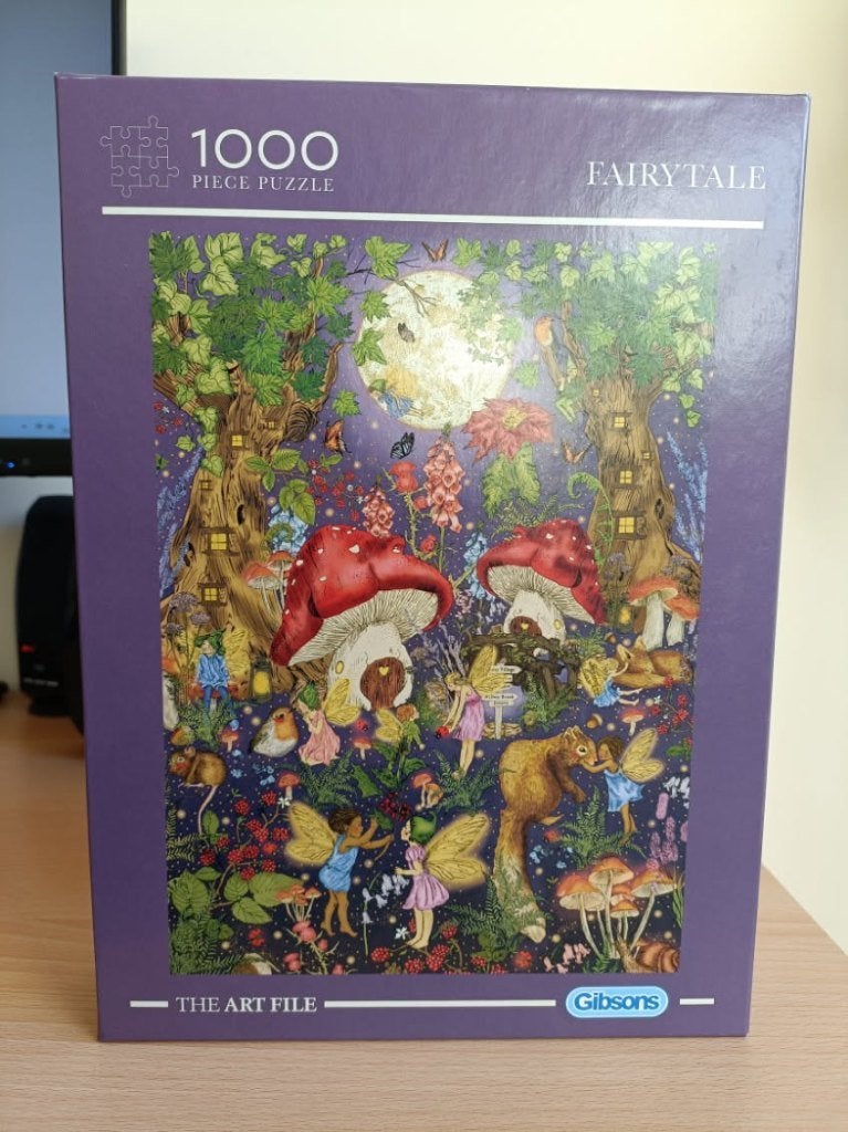 Puzzel Gibsons 'Fairytale' 1000 stukjes, Ophalen of Verzenden, 500 t/m 1500 stukjes, Zo goed als nieuw, Legpuzzel
