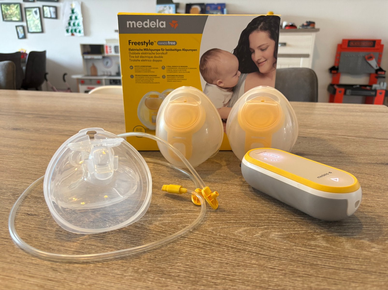 Medela freestyle borstkolf, Ophalen, Zo goed als nieuw, Borstkolf