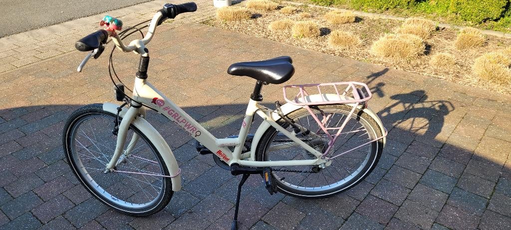 Meisjesfiets Bike Fun Kids Grlpwr 22 inch met versnellingen, Fietsen en Brommers, Ophalen, 22 inch, Gebruikt, Versnellingen