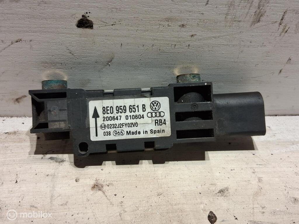 Airbag sensor Audi A3 8P 2.0 TDI  ('03-'12) 8E0959651B, Autos : Pièces & Accessoires, Audi, Enlèvement ou Envoi, Audi, Utilisé