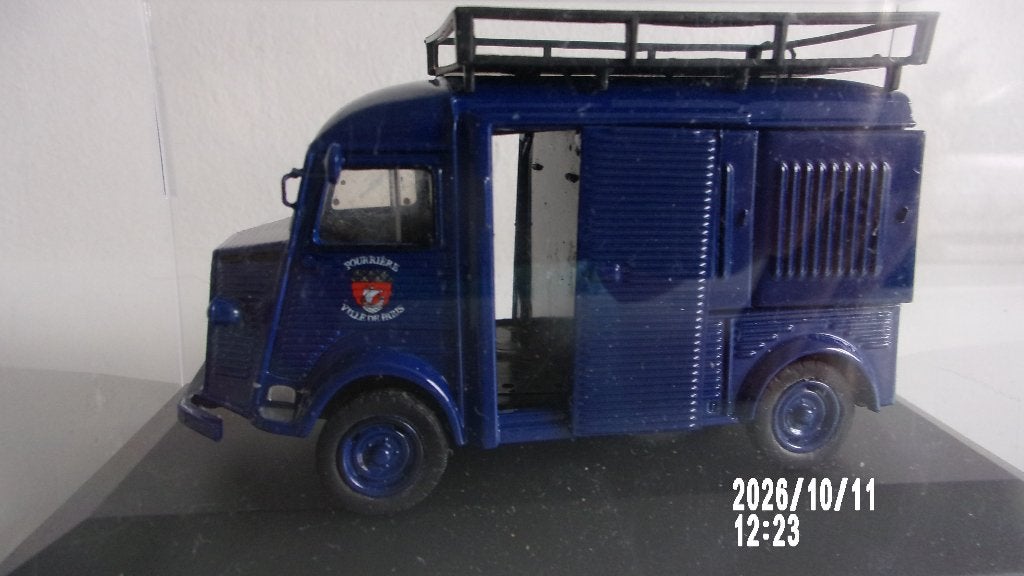 CITROËN TYPE "H" FOURRIERE PARIS.1/43 EXC ETAT,VITRINE, Enlèvement ou Envoi, Utilisé, Voiture, Autres marques