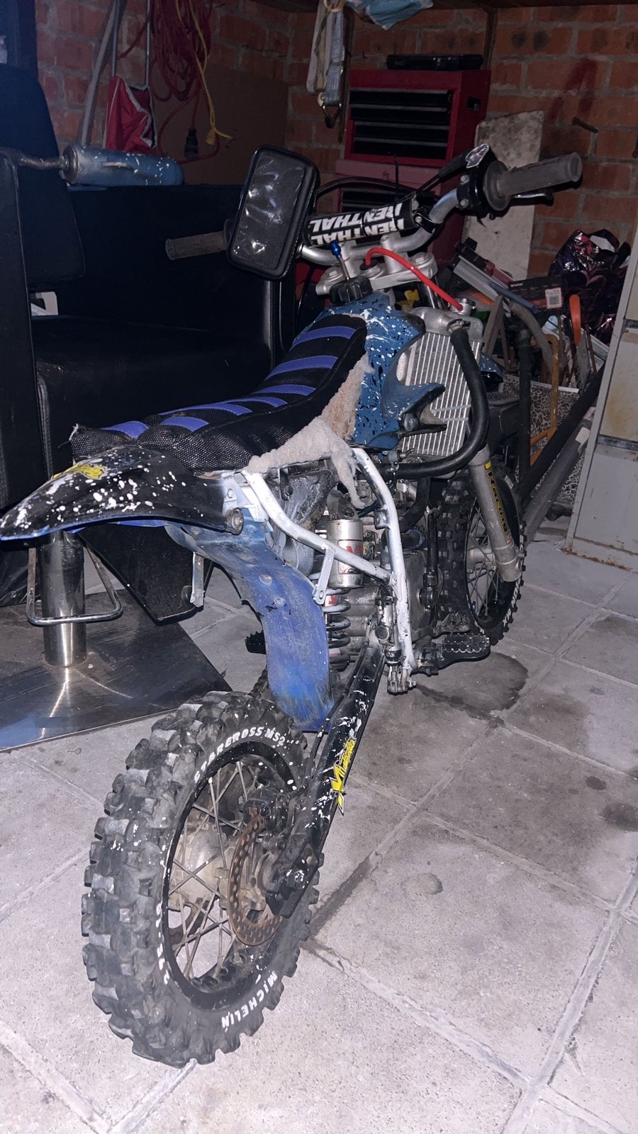 Polini x1 2t, Enlèvement, Utilisé, Pit Bike, Frein à disque