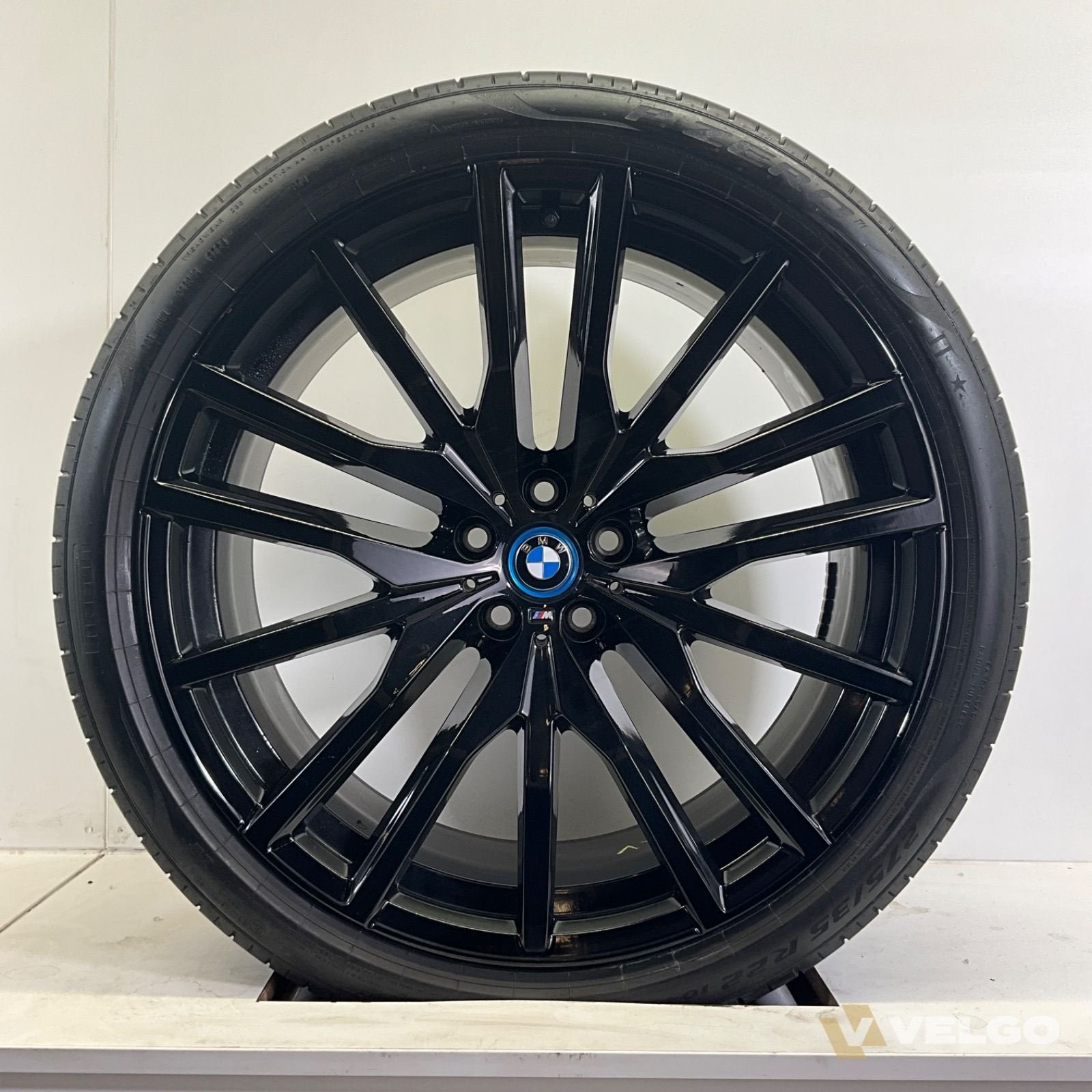 BMW X5 G05 X6 G06 BREEDSET VELGEN + ZOMERBANDEN 22 INCH ORIG, Auto-onderdelen, Gebruikt, -, 275 mm, -