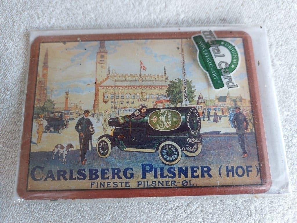 Reclamebordje Carlsberg, Ophalen of Verzenden, Nieuw, Reclamebord, Plaat of Schild, Overige merken