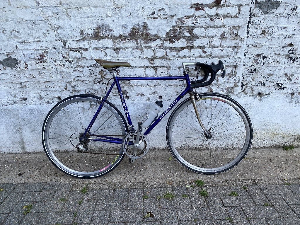 Vélo de route rétro Chesini Gran Premio — Campagnolo Veloce, Autres marques, Frein sur jante, Moins de 10 vitesses, Acier