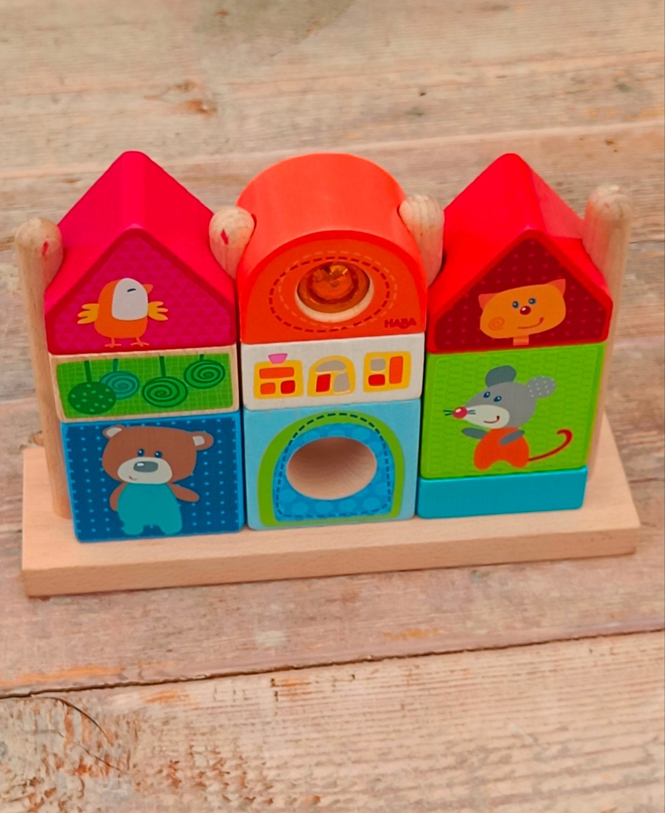 haba houten stapelpuzzel, Ophalen of Verzenden