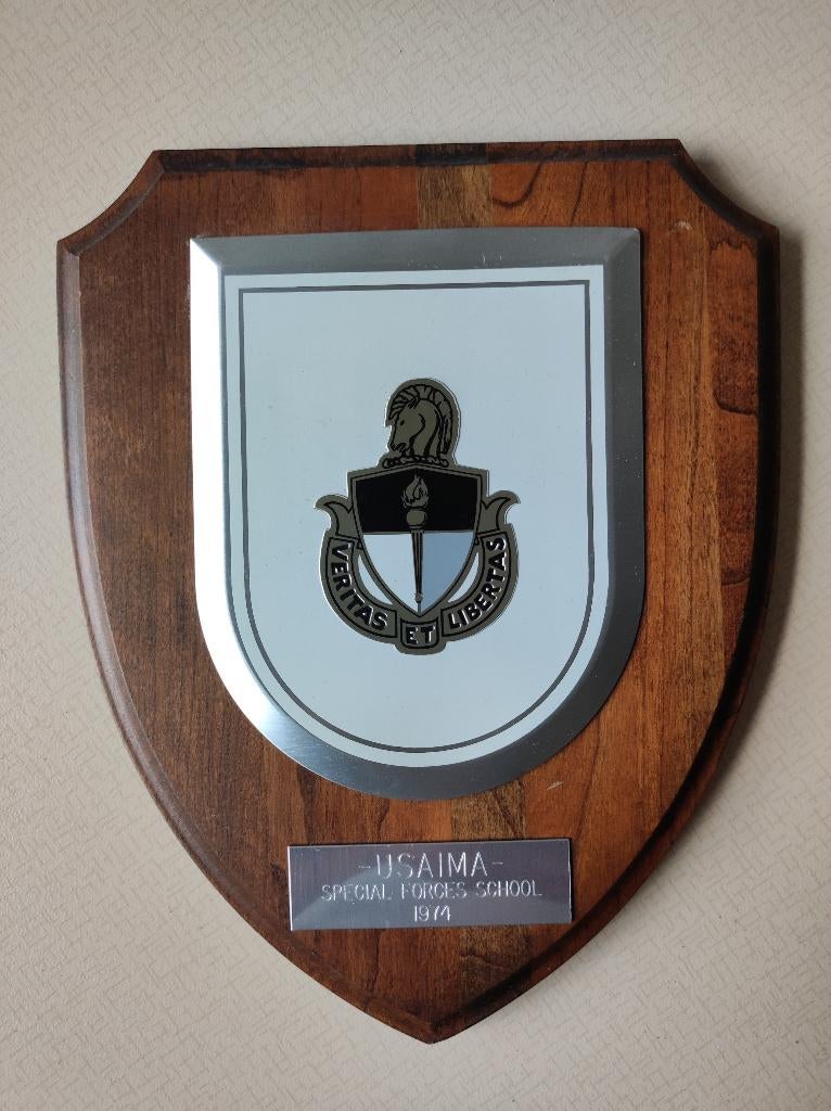 Muurplaat van het Amerikaanse leger, Verzenden, Landmacht, Embleem of Badge