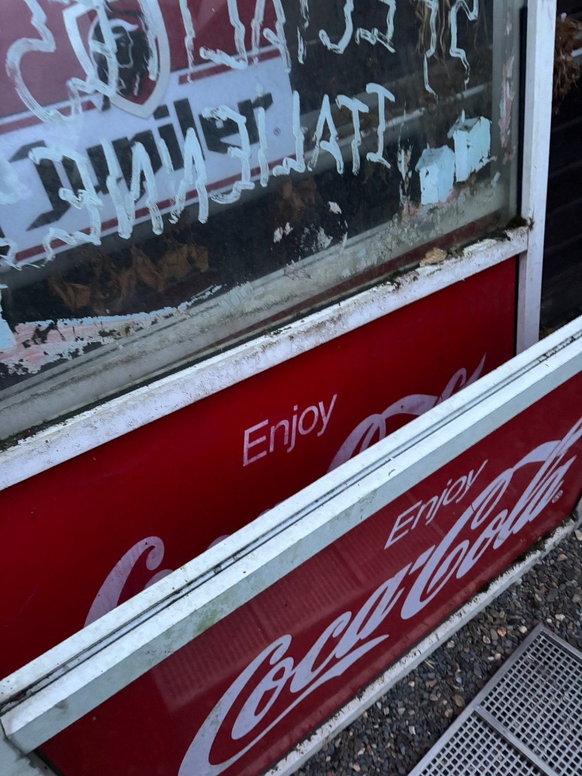 Vintage Coca-Cola Horecaborden / Stoepborden, Collections, Enlèvement, Utilisé, Panneau publicitaire