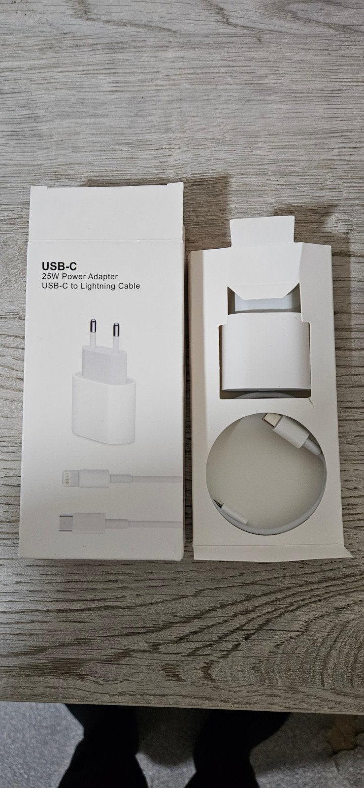 Nouveau kit de chargeur rapide USB-C 25 W pour iPhone (adapt, Reconditionné, Enlèvement, Apple, Adaptateur
